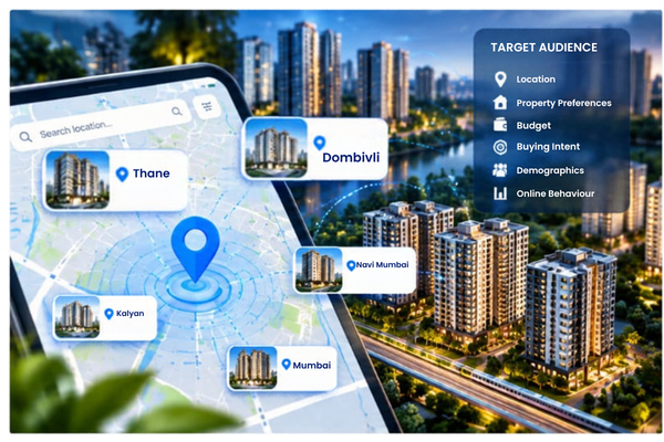 Location based property marketing